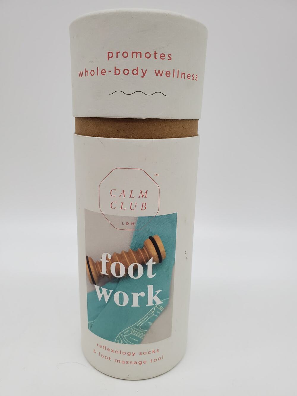 Calm Club Foot Work - Reflexology Socks and Foot Massage Tool